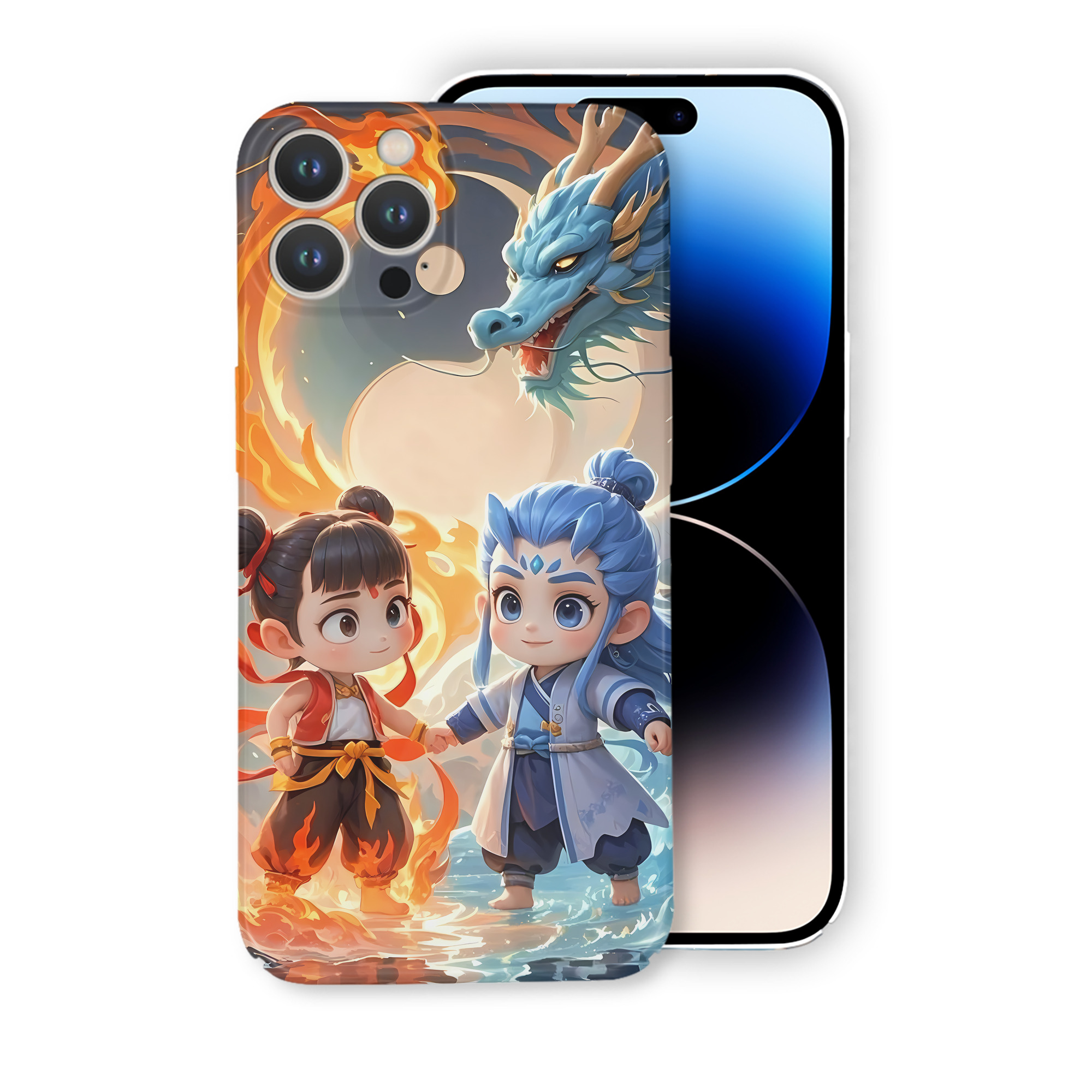 （画像用） Ne Zha 2 ナタ 魔童の大暴れ 【iPhone 14シリーズ対応】ハードケース